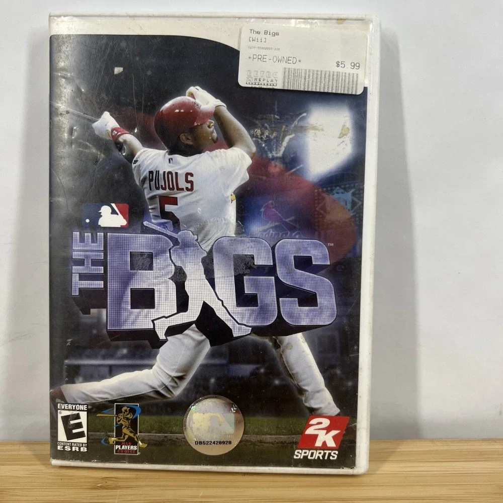 The Bigs (Nintendo Wii, 2007) - CIB Complete - Tested